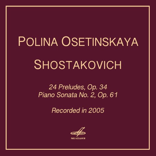 24 Preludes, op. 34 / Piano Sonata no. 2, op. 61