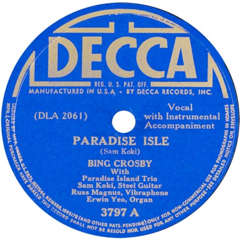 Paradise Isle / Aloha Kuu Ipo Aloha