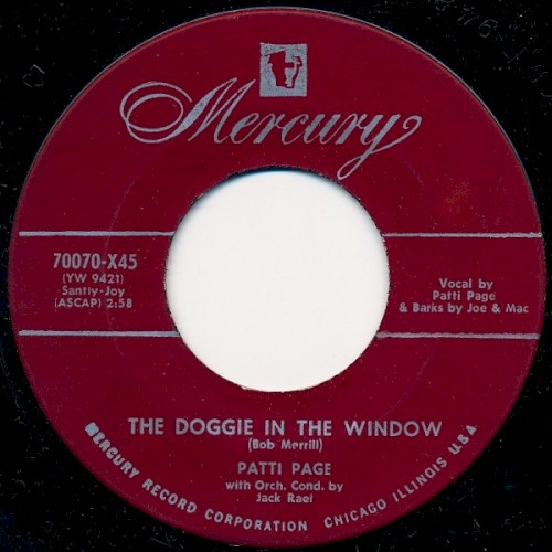 (How Much Is) That Doggie in the Window? / My Jealous Eyes
