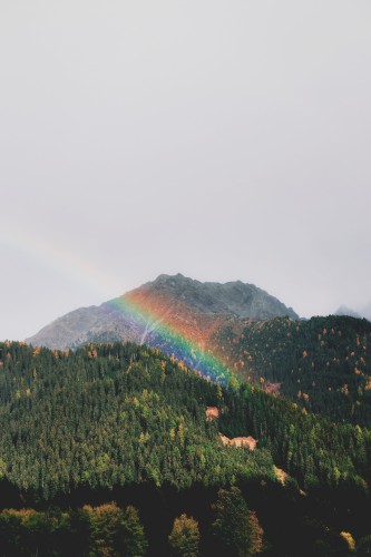 Rainbow after the rain
