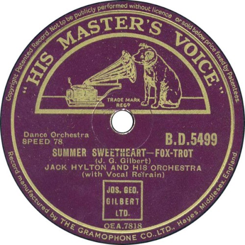 Summer Sweetheart / Boomps-A-Daisy