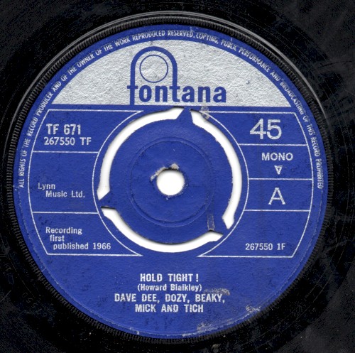 Hold Tight! / You Know What I Want