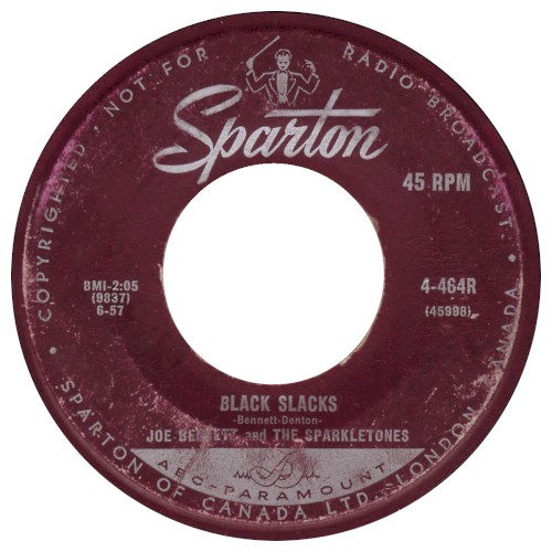 Black Slacks / Boppin' Rock Boogie