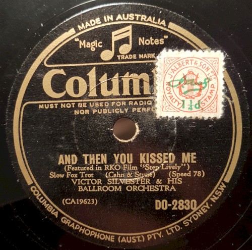 And Then You Kissed Me / Sweetheart Waltz