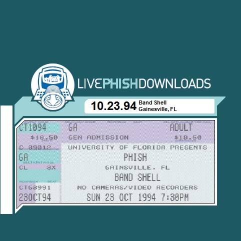 1994-10-23: Band Shell, University of Florida, Gainesville, FL, USA