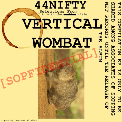 Selections from a U.I.A. with the title Vertical Wombat