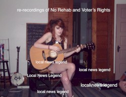 No Rehab/ Voters Rights re-recordings!