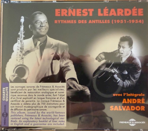 Ernest Léardée rythmes des Antilles (1951 - 1954) avec l'intégrale André Salvador