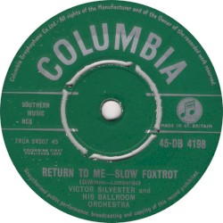 Return to Me / When the Boys Talk About the Girls
