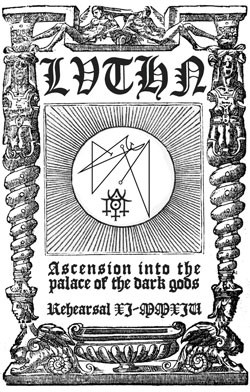 Ascension Into the Palace of the Dark Gods