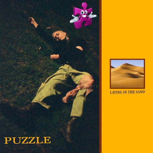 Laying in the Sand