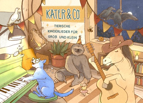 Kater und Co. - tierische Kinderlieder für Groß und Klein (neue deutsche Kinderlieder)