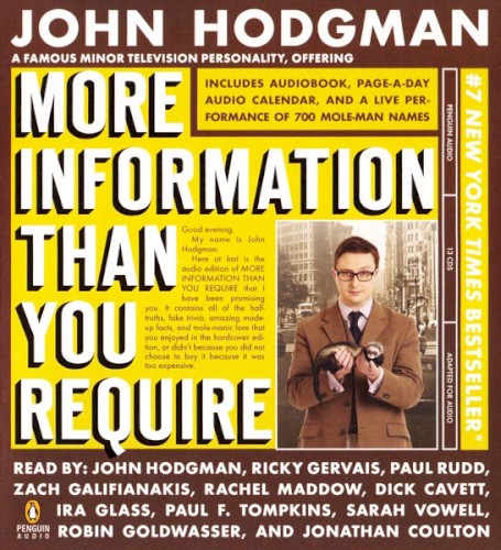 More Information Than You Require