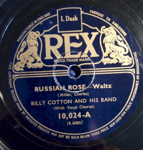 Russian Rose / They're Building Another Alley (For Sally)