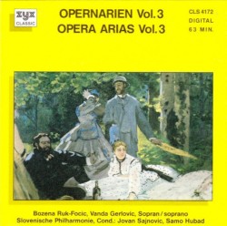 Opernarien Vol. 3 = Opera Arias Vol. 3