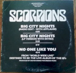 Big City Nights / No One Like You