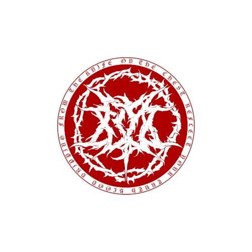 BLOOD DRIPPING FROM THE KNIFE ON THE CHEST REFLECT YOUR TRUTH