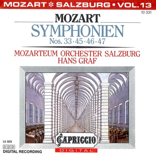 Salzburg, Vol. 13: Symphonien nos. 33 / 45 / 46 / 47