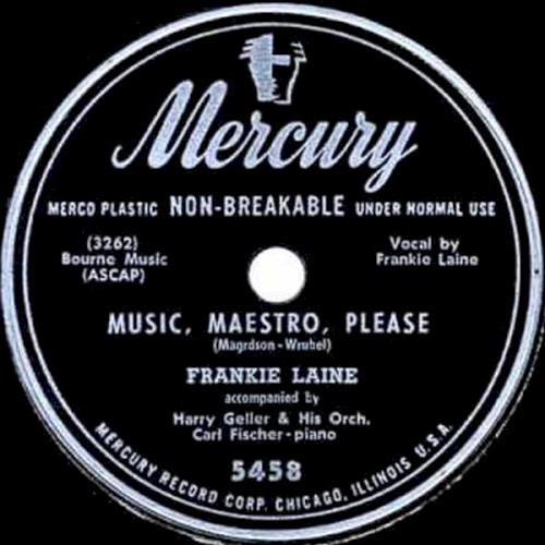 Music, Maestro, Please / Dream a Little Dream of Me