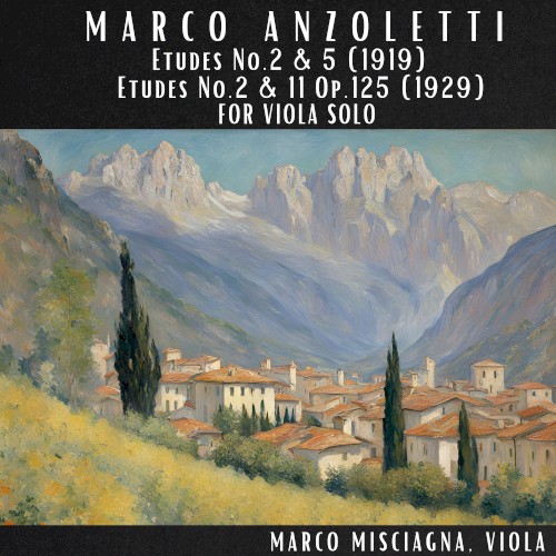 Etudes for Viola Solo: No. 2 & 5 (1919) / No. 2 and 11, op. 125 (1929)