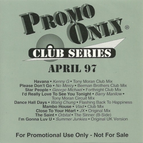 Promo Only: Mainstream Club, April 1997