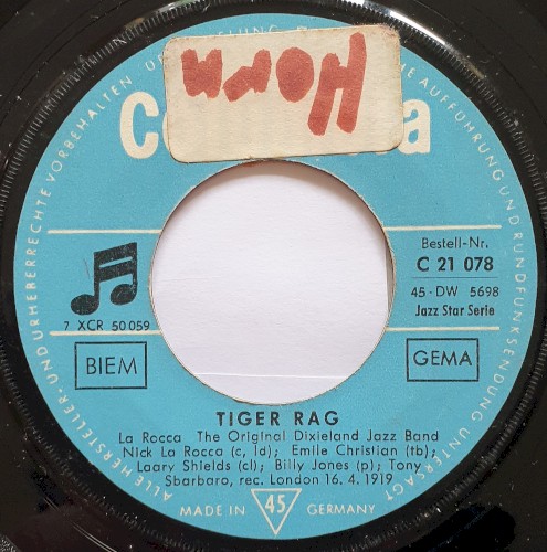 Tiger Rag / At the Jazz Band Ball