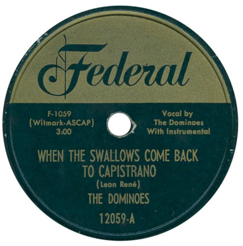 When the Swallows Come Back to Capistrano / That’s What You’re Doing to Me