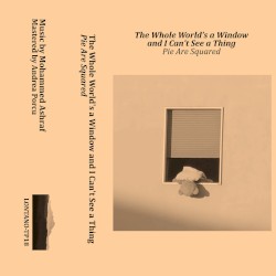 The Whole World’s a Window and I Can’t See a Thing