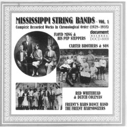 Mississippi String Bands, Volume 1: 1928 - 1935