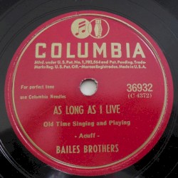 As Long As I Live / Searching for a Soldier's Grave
