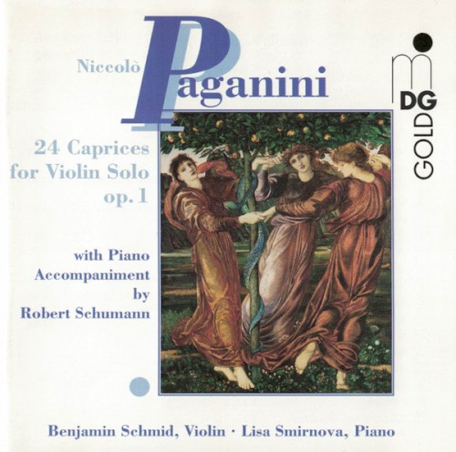 24 Caprices For Violin Solo Op.1 (With Piano Accompaninment By Robert Schumann)