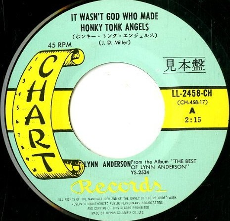 It Wasn’t God Who Made Honky Tonk Angels