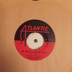 Mr. Brown Is Out of Town / There's Never Been a Night