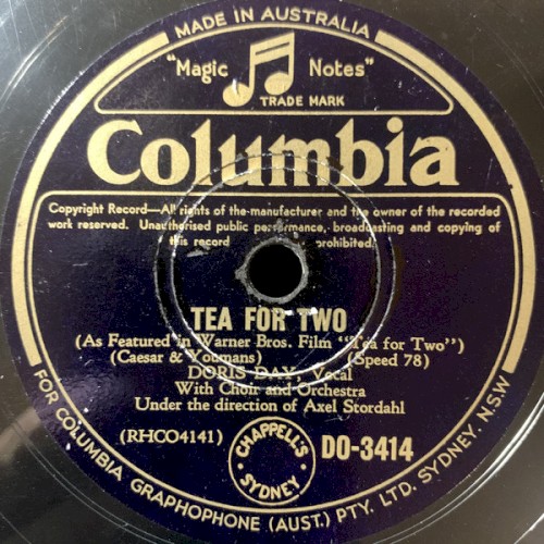 Tea for Two / Oh Me! Oh My!