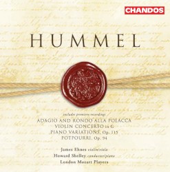 Adagio And Rondo Alla Polacca; Violin Concerto In G; Piano Variations Op. 115; Potpourri Op. 94