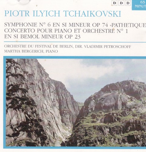 Symphonie No. 6 en si mineur / Concerto pour piano et orchstre No. 1 en si bemol mineur