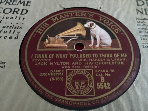 I Think of What You Used to Think of Me / Forty-Seven Ginger-Headed Sailors