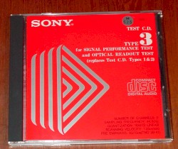 Test C.D. Type 3 for Signal Performance Test and Optical Readout Test