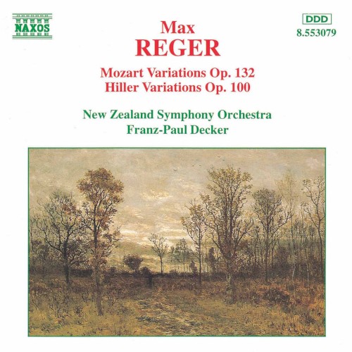 Mozart Variations, op. 132 / Hiller Variations, op. 100