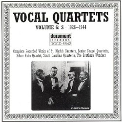 Vocal Quartets, Vol. 6 S (1926-1944)