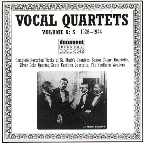 Vocal Quartets, Vol. 6 S (1926-1944)