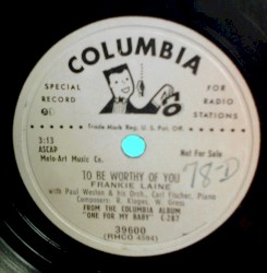 To Be Worthy of You / Necessary Evil