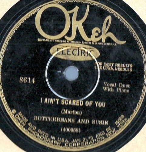 I Ain't Scared of You / Fast Fadin' Papa