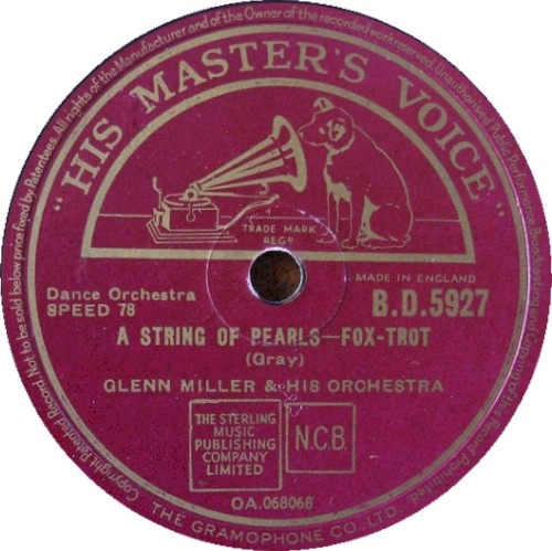 A String of Pearls / Blue Rain