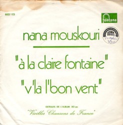 À la claire fontaine