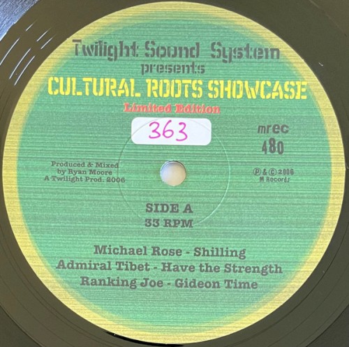 Twilight Sound System Presents Cultural Roots Showcase