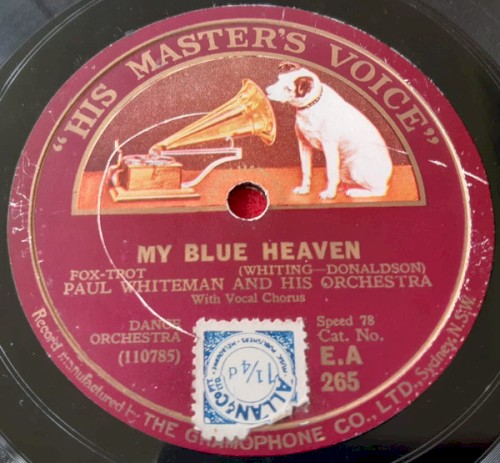 My Blue Heaven / A Shady Tree