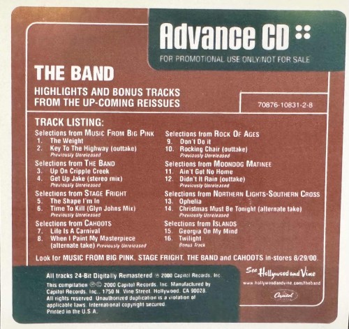 Highlights and Bonus Tracks From the Up-Coming Reissues