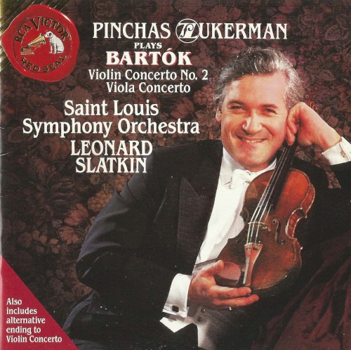 Violin Concerto No. 2 / Viola Concerto (Saint Louis Symphony Orchestra feat. conductor: Leonard Slatkin, violin/viola: Pinchas Zukerman)