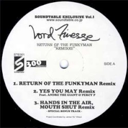 Return of the Funkyman "Remixes"